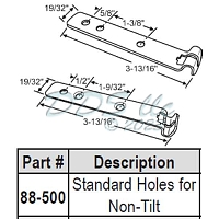 Non Tilt Bracket 88-500 1