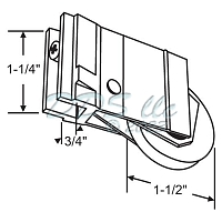 Yale Patio Door Roller 9-247N 1