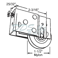 Patio Door Roller 9-327