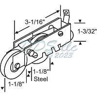 Tandem Patio Door Roller 9-348 1