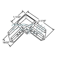 PGT Screen Corners 90-1165W 2