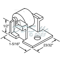 Sliding Window Roller 900-10454F 1