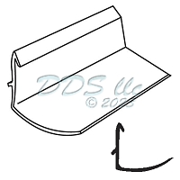 Vinyl Glazing Bead 900-11015W