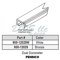 Pennco Window Vinyl Glazing Bead 900-12029W 1