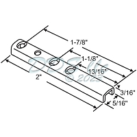 85 series Window Pivot Bar 900-14310