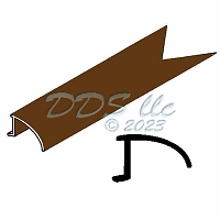 Vinyl Glazing Bead 900-16344DB