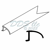 Vinyl Glazing Bead 900-16344W