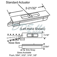 Snap In Tilt Latch 900-19496WA 1