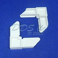 Outside Window Screen Corner White 900-19936WH