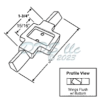 Window Pivot Bar 900-20043 1
