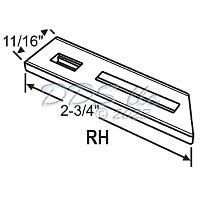 Window Tilt Latch Blade RH 900-21006RW 1