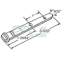 Tilt Window Pivot Bar 900-21355 2