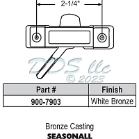 Seasonall Window Sash Lock 900-7903 1