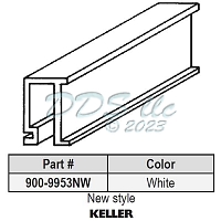 Snap In Vinyl Glazing Bead 900-9953NEW