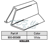 Snap In Vinyl Glazing Bead 900-9954W