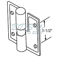 Surface Mounted Gravity Hinge 1