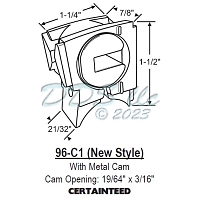 Pivot Lock Shoe 96-C1 1