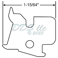 96CR White Mounting Bracket 96CR-513W