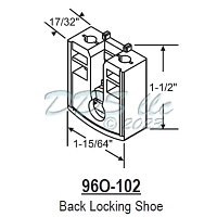 Back Locking Shoe 96o-102 1
