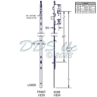 Premier 2000 Multipoint Lock 56-536 1