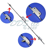 Andersen Hook Bolt Lock Mechanism - 3-Point 56-353 2