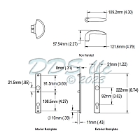 Hoppe Atlanta Active Handle Set 3983381 1