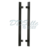 Matte Black 48 Inch Door Handle Pull Set SH-PRO-304 1