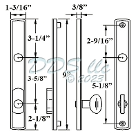 GU Venice Active Door Handle Set 854-15989 1