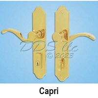 G-U Capri Active Polished Brass Handle Set 854-15554 1