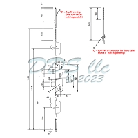 GU 50/92 RhinoShoot Hook Shootbolt Lock 854-12391 1