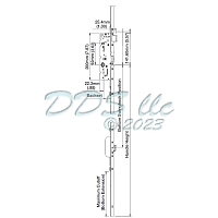 HLS 7 LH Gear with Swinghook Extension 2664231 1