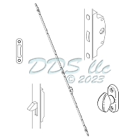 Hoppe Side Lite Locking Hardware