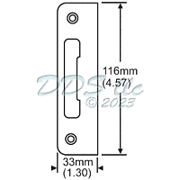 Flat Tongue Strike Plate Stainless Steel 8784707 1