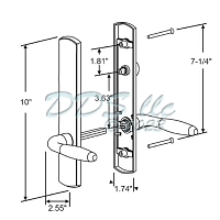 Ashland Active Non-Keyed Door Handle Black 55-200B 1
