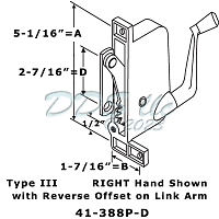 Harcar Awning Operator RH 41-388P D 1