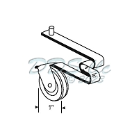 Screen Door Roller 10-306M 1