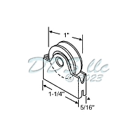 Screen Door Roller 10-408M 1