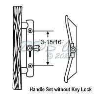 Handles Patio Doors 13-114 1