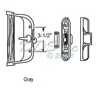 Sliding Patio Door Handle 13-188 2