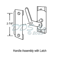 Walters Patio Door Handle 14-61 1