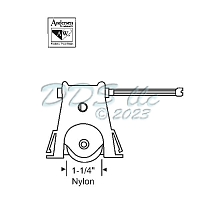 Andersen Screen Door Roller 750-1997310 1