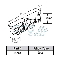 Patio Door Roller 9-248 1