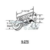 Patio Door Roller 9-275 1