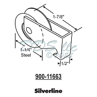 Silverline Patio Door Roller 900-11663 1