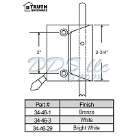 Truth Casement Lock 34-46-1