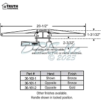 Truth Lever Operator 36-160-1