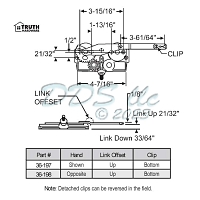Sill Mounted Casement Operator 36-198 1