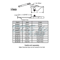 Truth Rear Mount Casement Operator 36-244-1 2