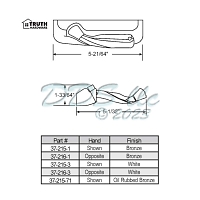 Encore Tango Operator Cover- Handle 37-215-1 1