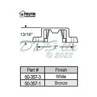 Truth Window Keeper Bronze 50-357-1 1